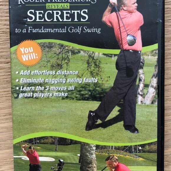 Roger Fredericks Golf Swing Secrets – 3-DVD Training Set - Picture 4 of 7